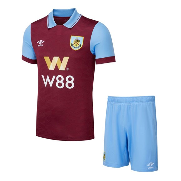 Camiseta Burnley Primera equipo Niño 2023-24